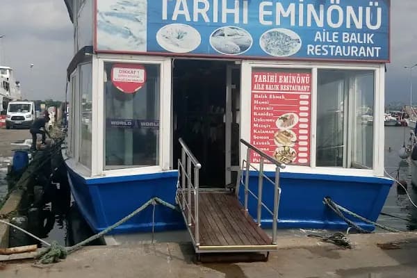 Mavi Körfez Tarihi Eminönü Balıkçısı - Deniz mahsülleri restoranı - Kocaeli Başiskele
