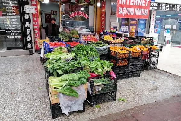 AYAŞ PAZARI - Meyve Sebze Satış Yeri - Ankara Beypazarı