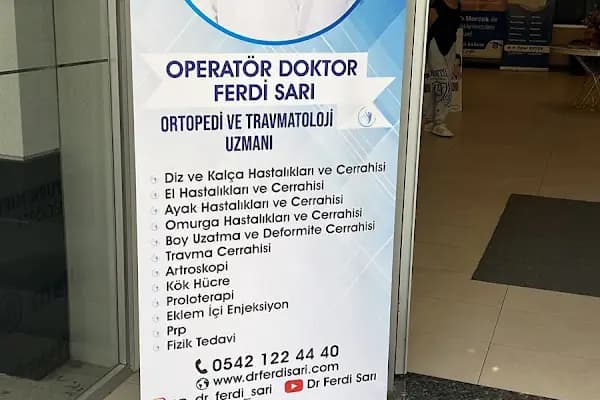 Op. Dr. Ferdi Sarı - Başakşehir Ortopedi Uzmanı - Ortopedi Cerrahı - İstanbul Başakşehir