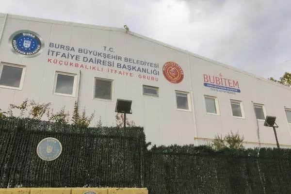 İtfaiye Küçükbalıklı Grup Amirliği - İtfaiye İstasyonu - Bursa Mudanya