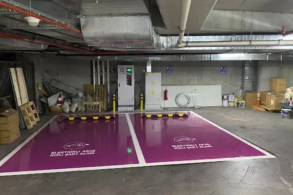 Q Charge Şarj İstasyonu - Elektrikli Araç Şarj İstasyonu - İzmir Konak
