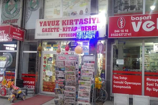 Yavuz Kırtasıye - Kitapçı - Ankara Akyurt