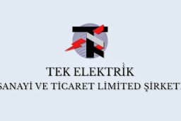 Tek Elektrik Sanayi ve Ticaret Limited Şirketi