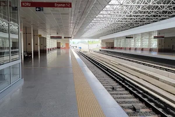 Eryaman 5 Metro İstasyonu - Otobüs Durağı - Ankara Etimesgut
