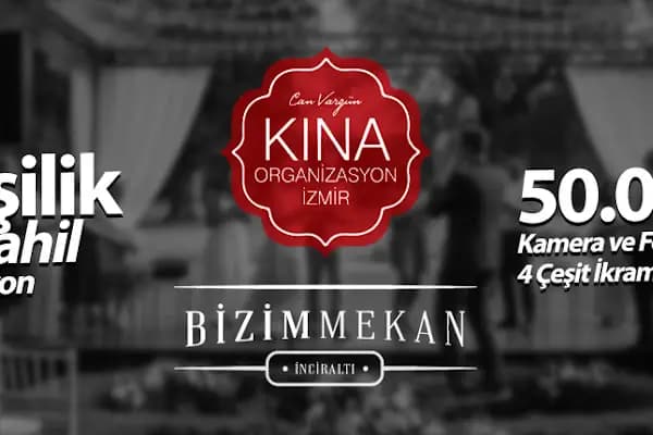 Bizim Mekan İnciraltı - Düğün Salonu - İzmir Balçova