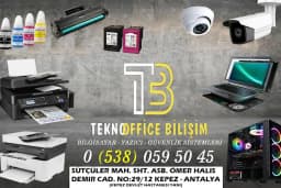 TEKNOOFFİCE BİLİŞİM ( BİLGİSAYAR VE YAZICI TAMİR SATIŞ - GÜVENLİK SİSTEMLERİ )