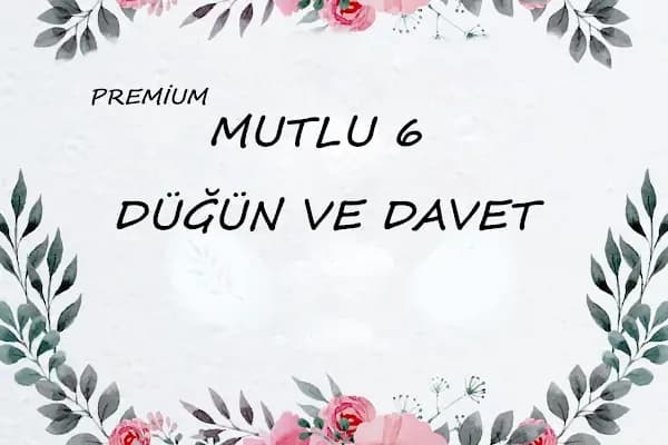 MUTLU 6 Düğün Salonu - Düğün Salonu - İstanbul Bahçelievler