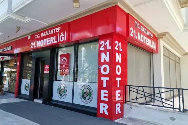 Gaziantep 21. Noterliği - Noter - Gaziantep Şehitkamil