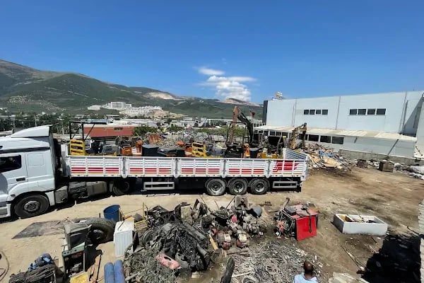 Erhan Geridönüşüm Hurda Bursa Gemlik Hurdaci bakır sarı krom kablo - Resim 6