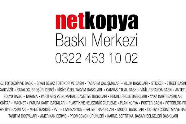 Net Kopya Baskı Merkezi - Resim 2