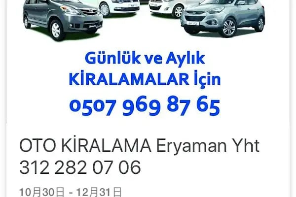 Araç kiralama HGOTO - Resim 16