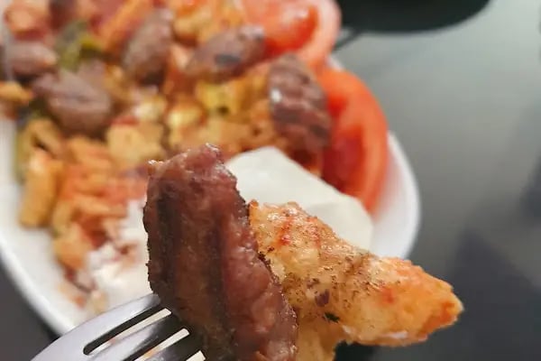 Gemlik pideli köfte - Resim 5