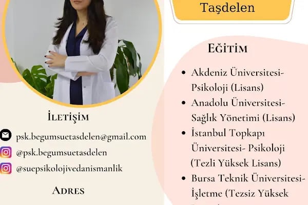 Bursa Osmangazi Psikolog Begümsue Taşdelen - Resim 3