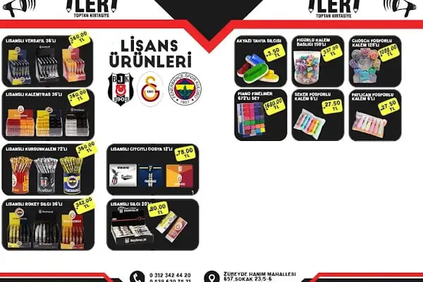 İLERİ TOPTAN KIRTASİYE - Resim 2