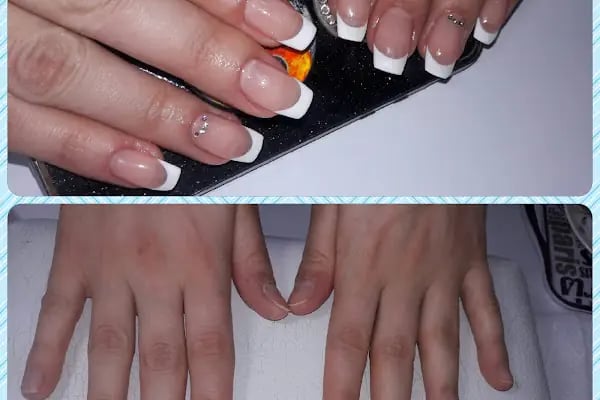 Protez tırnak kalici makyaj diyot lazer aliaga saloon meltem - Resim 14