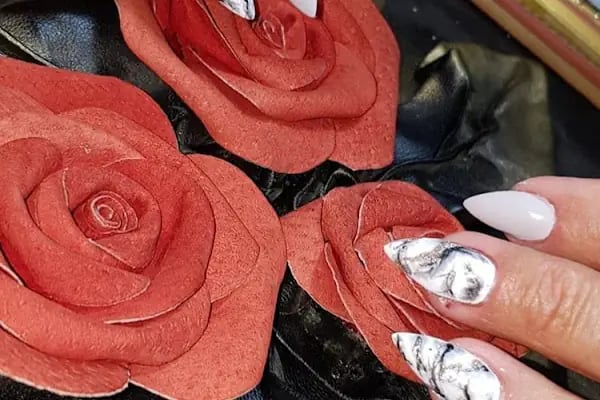 Protez tırnak kalici makyaj diyot lazer aliaga saloon meltem - Resim 4