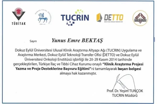 Op. Dr. Yunus Emre Bektaş, Ortopedi Ve Travmatoloji - Resim 19