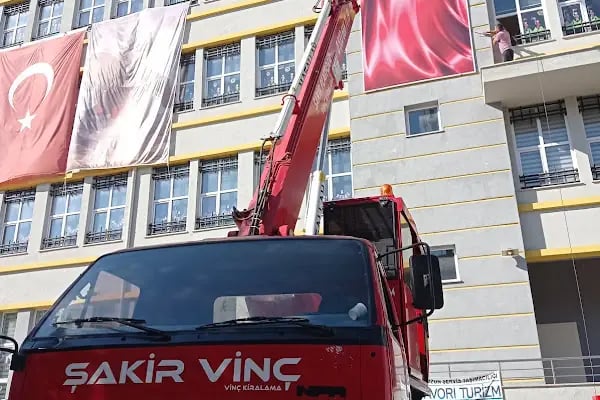 Sepetli vinç kiralama - Resim 13