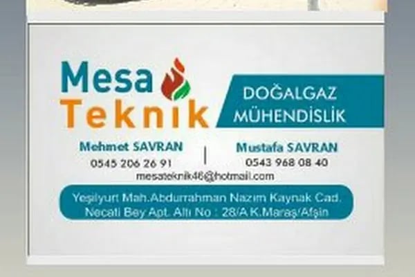 Mesa Teknik Doğalgaz Ve Mühendislik - Resim 7