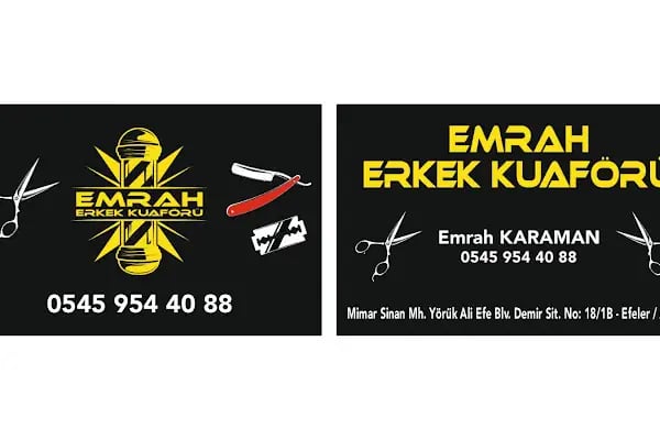 Emrah erkek kuaförü BERBER mimar sinan - Resim 4