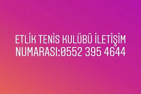 Etlik Tenis Kulübü - Resim 10