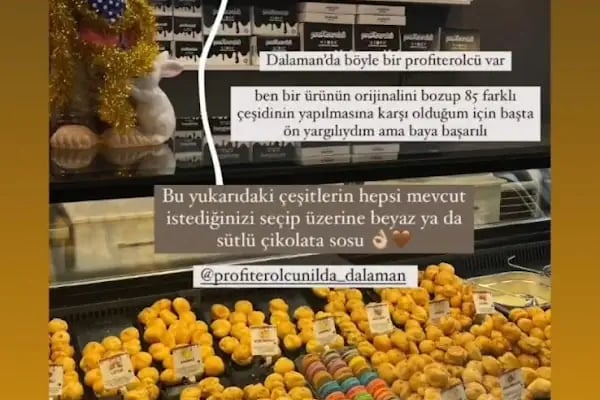 Profiterolcü nilda Dalaman - Resim 3