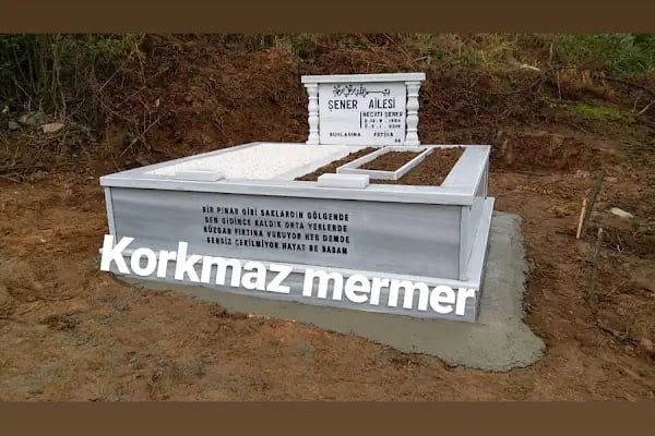 Korkmaz mermer mezar işleri - Resim 12