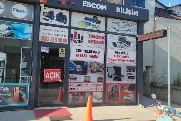 Escom Bilişim Cep Telefonu Tablet Laptop Notebook Yazıcı Her Türlü Elektronik Alet Tamir servisi - Resim 3