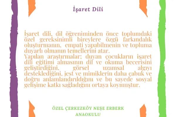 Çerkezköy Özel Neşe Erberk Anaokulu - Resim 20