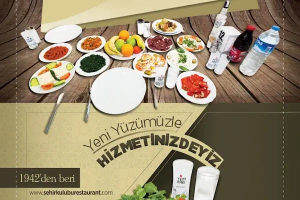 Şehir Kulübü Restaurant Konya Alkollü Restaurant - Resim 17