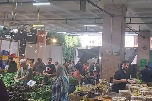 Çamdibi kapalı pazar yeri - Resim 12