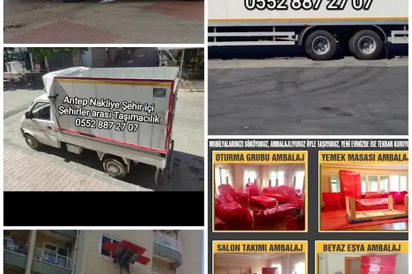 Antep Nakliye Şehir içi Şehirler arası Ev Ofis Taşımacılığı - Resim 17