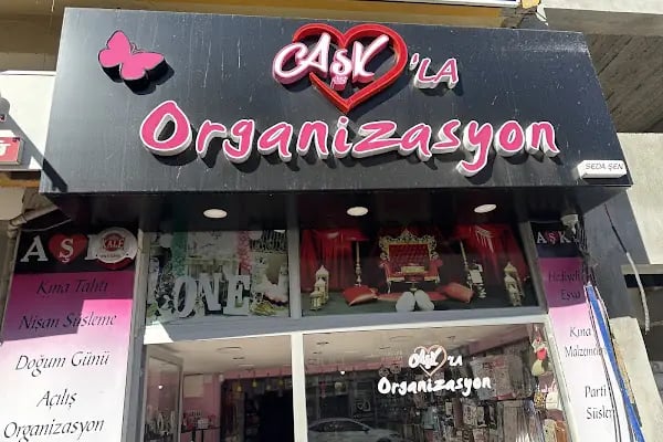 Aşkla Organizasyon Parti Malzemeleri - Resim 9