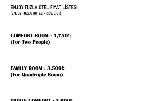 Enjoy Tuzla Otel - Resim 7