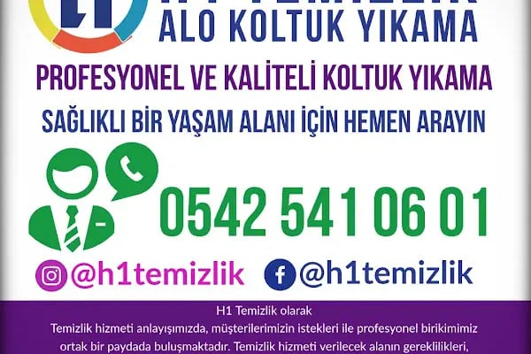 H1 Temizlik | Koltuk Yıkama - Resim 18