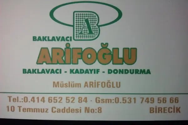 ARİFOĞLU BAKLAVA - Resim 13