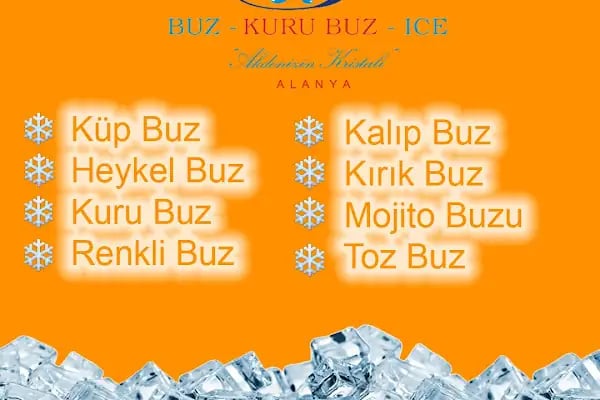 Alanya Kristal Buz Fabrikası - Kuru Buz - Resim 3