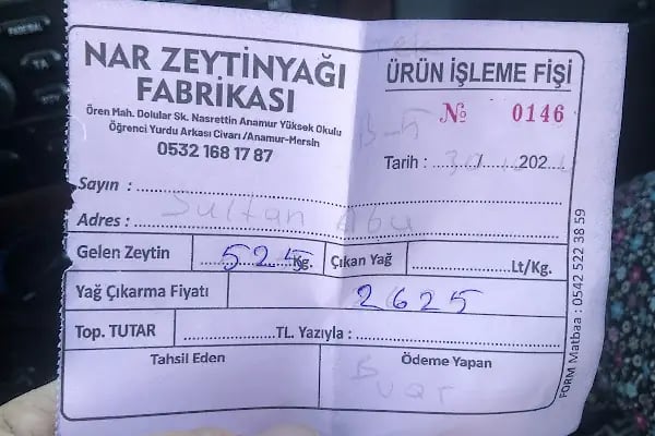 Zeytinyağı fabrikası Anamur Koç Çarıklar - Resim 3