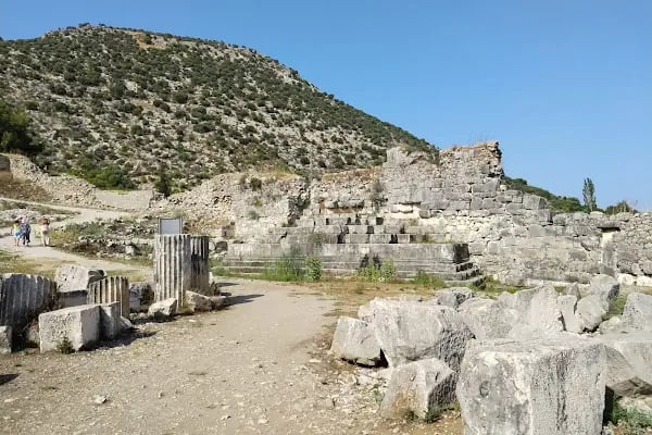 Limra Antik Kaya Mezarları - Resim 4