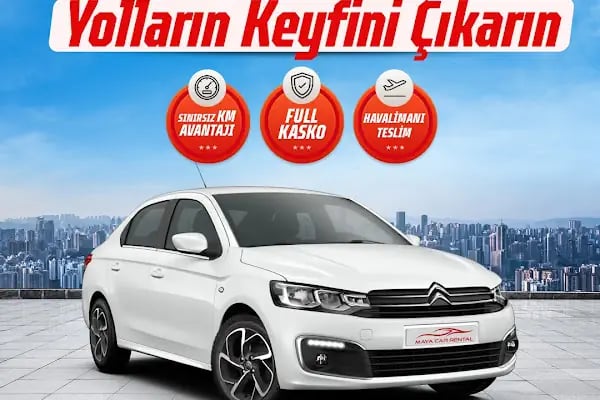 Maya Car Rental Adana Airport - Resim 2