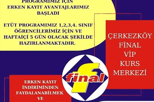 Çerkezköy Final VIP Kurs Merkezi - Resim 8