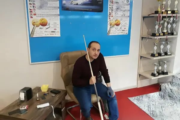 Mersi̇n Arena Bay Bayan Bilardo - Resim 8