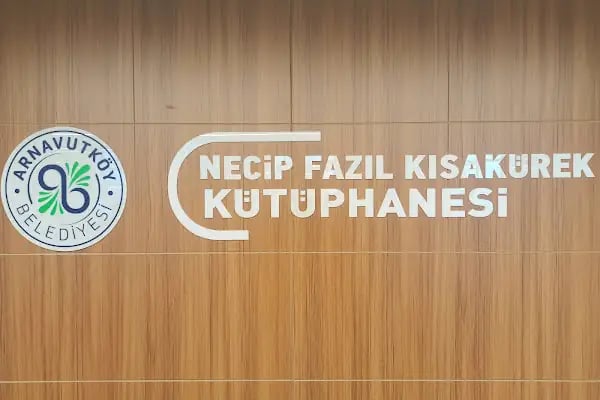 Arnavutköy Belediyesi Necip Fazıl Kısakürek Kütüphanesi - Resim 14