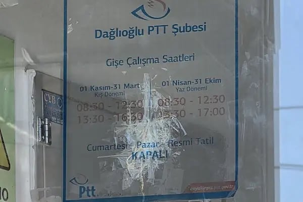 PTT Şube Dağlıoğlu - Resim 1