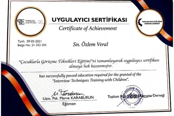 Uzman Psikolog Özlem Veral - Resim 13