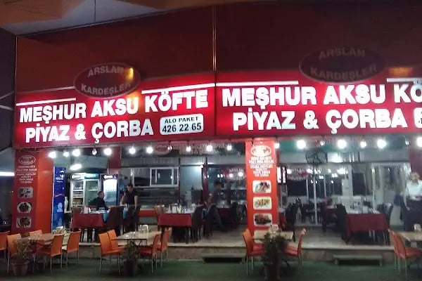 Arslan Kardeşler Meşhur Aksu Köfte Piyaz - Resim 2