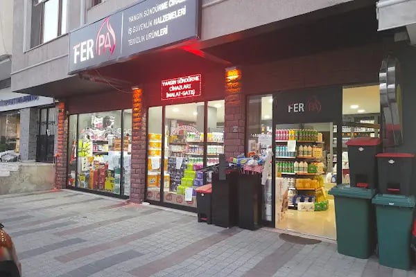 FERPA İŞ GÜVENLİĞİ MALZEMELERİ -YANGIN SÖNDÜRME CİHAZLARI- TEMİZLİK MALZEMELERİ - Resim 2