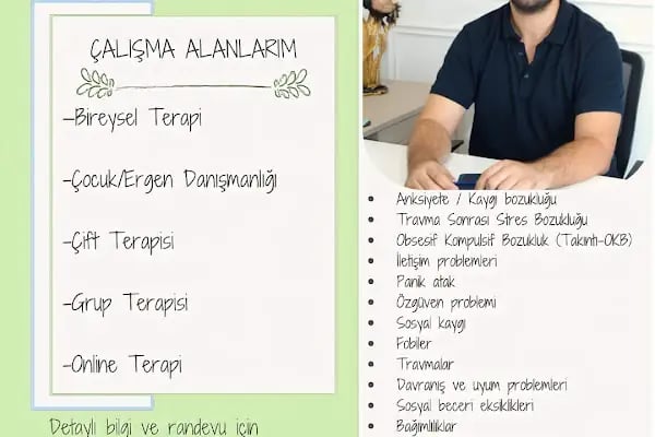 Uzm. Klinik Psikolog Fatih KİRİŞCİ (K.Maraş Ergen-Yetişkin-Çift ve Aile Terapisi-Vajinismus ) - Resim 20