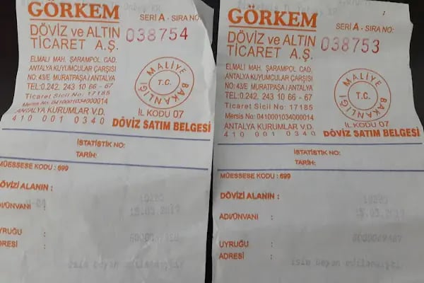 Görkem Döviz (Yetkili Müessese AŞ) - Resim 6