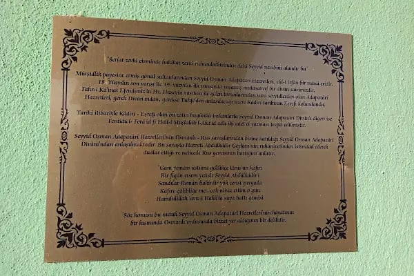 Seyyid Osman Adapazari Türbesi - Resim 13